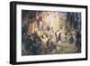 Christ and the Woman Taken in Adultery, 1888-Vasilij Dmitrievich Polenov-Framed Giclee Print