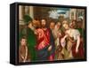 Christ and the Woman Taken in Adultery, C.1540-Veronese-Framed Stretched Canvas