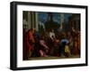 Christ and the Woman Taken in Adultery, C.1710-Sebastiano Ricci-Framed Giclee Print