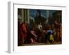 Christ and the Woman Taken in Adultery, C.1710-Sebastiano Ricci-Framed Giclee Print