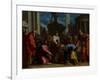Christ and the Woman Taken in Adultery, C.1710-Sebastiano Ricci-Framed Giclee Print