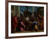 Christ and the Woman Taken in Adultery, C.1710-Sebastiano Ricci-Framed Giclee Print