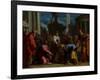 Christ and the Woman Taken in Adultery, C.1710-Sebastiano Ricci-Framed Giclee Print