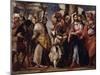 Christ and the Woman Taken in Adultery-Paolo Veronese-Mounted Giclee Print