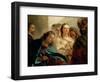 Christ and the Woman Taken in Adultery-Giambattista Tiepolo-Framed Giclee Print