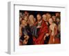 Christ and the Woman Taken in Adultery-Lucas Cranach the Elder-Framed Giclee Print