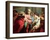 Christ and the Woman Taken in Adultery-Gaetano Gandolfi-Framed Giclee Print