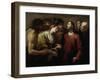 Christ and the Woman Taken in Adultery-Giovacchino Assereto-Framed Giclee Print