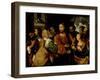 Christ and the Women of Canaan, c.1520-Rocco Marconi-Framed Giclee Print