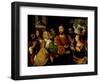 Christ and the Women of Canaan, c.1520-Rocco Marconi-Framed Giclee Print