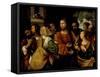 Christ and the Women of Canaan, c.1520-Rocco Marconi-Framed Stretched Canvas