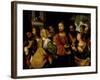 Christ and the Women of Canaan, c.1520-Rocco Marconi-Framed Giclee Print