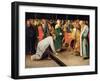 Christ and the Women Taken in Adultery, 1628-Pieter Brueghel the Younger-Framed Giclee Print