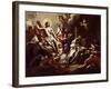 Christ Appearing in a Dream to St. Martin, c.1733-Francesco Solimena-Framed Giclee Print