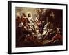 Christ Appearing in a Dream to St. Martin, c.1733-Francesco Solimena-Framed Giclee Print