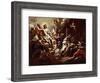 Christ Appearing in a Dream to St. Martin, c.1733-Francesco Solimena-Framed Giclee Print