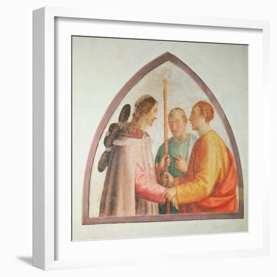 Christ Appearing on the Road to Emmaus-Fra Bartolommeo-Framed Giclee Print