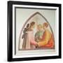 Christ Appearing on the Road to Emmaus-Fra Bartolommeo-Framed Giclee Print