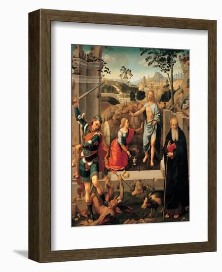 Christ Appearing To Mary Magdalene-Viti Timoteo-Framed Giclee Print