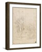 Christ Appearing to Mary Magdalene-Ciro Ferri-Framed Giclee Print