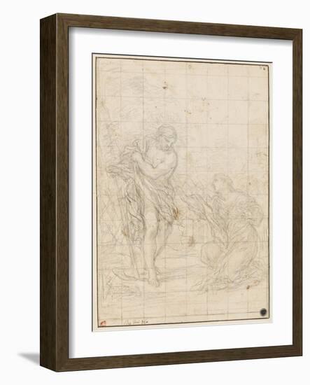 Christ Appearing to Mary Magdalene-Ciro Ferri-Framed Giclee Print