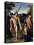 Christ Appearing to Saint Peter-Agostino Carracci-Stretched Canvas