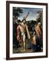 Christ Appearing to Saint Peter-Agostino Carracci-Framed Giclee Print