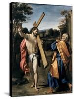 Christ Appearing to Saint Peter-Agostino Carracci-Stretched Canvas