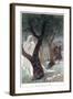 Christ Appearing to St Peter, C1890-James Jacques Joseph Tissot-Framed Giclee Print