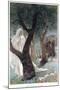 Christ Appearing to St Peter, C1890-James Jacques Joseph Tissot-Mounted Giclee Print