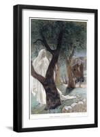 Christ Appearing to St Peter, C1890-James Jacques Joseph Tissot-Framed Giclee Print