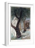 Christ Appearing to St Peter, C1890-James Jacques Joseph Tissot-Framed Giclee Print