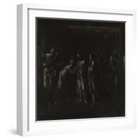 Christ Appearing to the Disciples-null-Framed Giclee Print