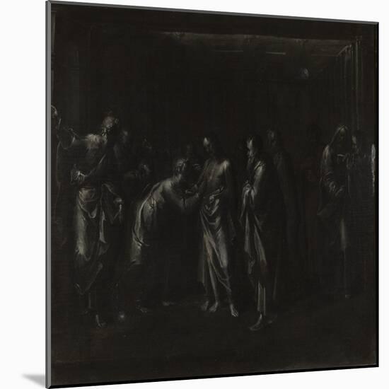 Christ Appearing to the Disciples-null-Mounted Giclee Print