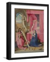Christ Appearing to the Virgin with the Redeemed of the Old Testament, C. 1500-Juan de Flandes-Framed Giclee Print