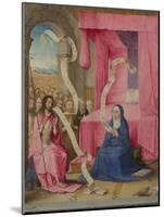 Christ Appearing to the Virgin with the Redeemed of the Old Testament, C. 1500-Juan de Flandes-Mounted Giclee Print