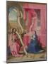 Christ Appearing to the Virgin with the Redeemed of the Old Testament, C. 1500-Juan de Flandes-Mounted Giclee Print