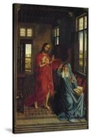 Christ Appearing to the Virgin-Rogier van der Weyden-Stretched Canvas