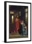 Christ Appearing to the Virgin-Rogier van der Weyden-Framed Art Print