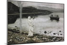 Christ Appears on the Borders of the Tiberius Sea-James Tissot-Mounted Giclee Print