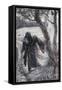 Christ Appears to Mary Magdalene-James Tissot-Framed Stretched Canvas