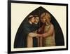 'Christ as a Pilgrim Met by Two Dominicans', 15th century, (c1909)-Fra Angelico-Framed Giclee Print