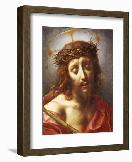 Christ as the Man of Sorrows-Carlo Dolci-Framed Giclee Print