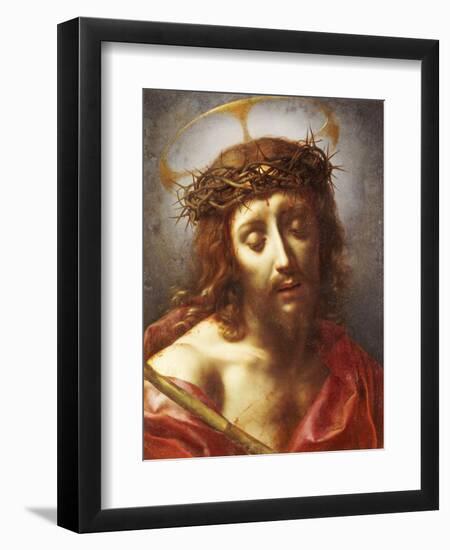 Christ as the Man of Sorrows-Carlo Dolci-Framed Giclee Print