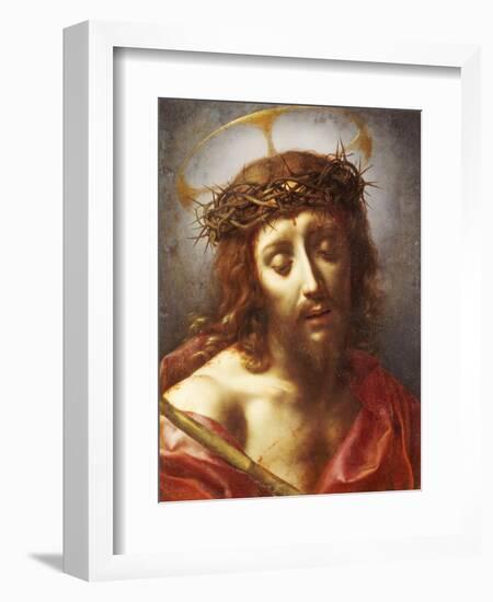 Christ as the Man of Sorrows-Carlo Dolci-Framed Giclee Print