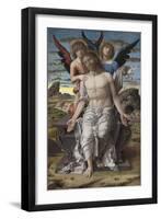 Christ as the Suffering Redeemer, 1495-1500-Andrea Mantegna-Framed Giclee Print