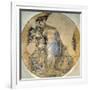 Christ Ascending to Heaven in Glory Surrounded by Angels, Circa 1488-Andrea Mantegna-Framed Giclee Print