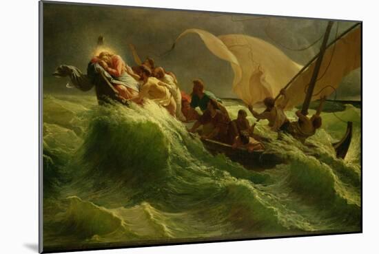 Christ Asleep in His Boat-Jules Jospeh Meynier-Mounted Giclee Print