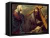 Christ at Calvary-Bartolome Esteban Murillo-Framed Stretched Canvas