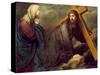 Christ at Calvary-Bartolome Esteban Murillo-Stretched Canvas